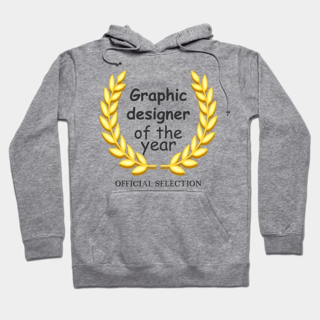 Graphic designer of the year Hoodie by PCB1981